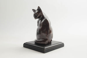 Bronze Cat Sculpture