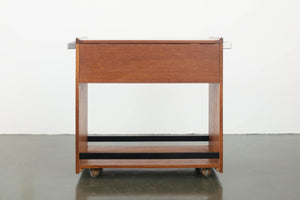Mid Century Bar Cart