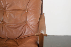 Bruksbo Norway Leather Sling Chair