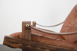 Bruksbo Norway Leather Sling Chair