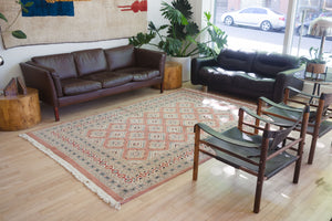 6x9.5 Peshawar Bokhara Rug | CHAFIKA
