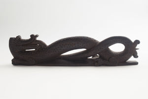 Wooden Dragon Sculpture