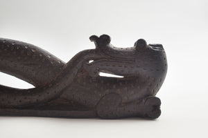 Wooden Dragon Sculpture