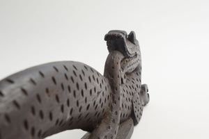 Wooden Dragon Sculpture