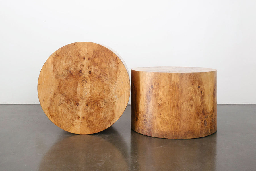 Paul Mayen Burl Wood Tables