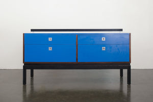 70s Custom Blue Dresser