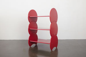 Red Mod Circle Shelf