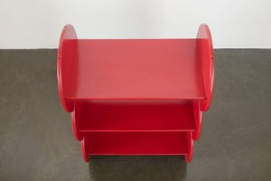 Red Mod Circle Shelf