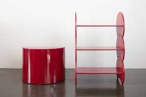 Red Mod Circle Shelf