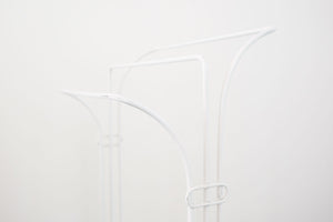 Mod White Towel Rack