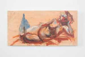 Original Abstract Nude Painting