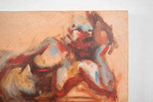 Original Abstract Nude Painting