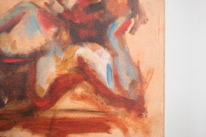 Original Abstract Nude Painting
