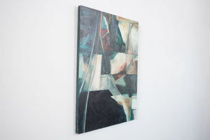 Original Abstract Shapes Painting
