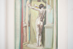 'Figure in Reflection' Nude Painting