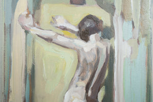 'Figure in Reflection' Nude Painting