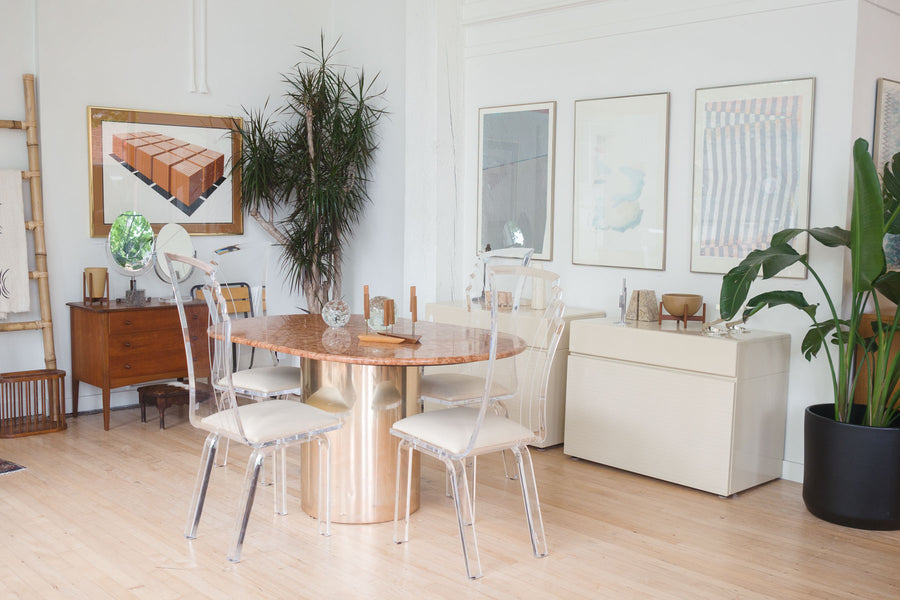 Paul Mayen Style Dining Table