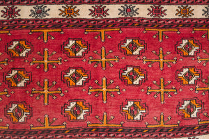 2x4 Persian Turkoman Rug | SHIDASP
