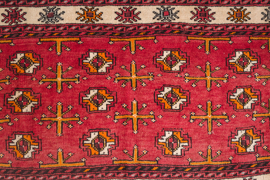 2x4 Persian Turkoman Rug | SHIDASP