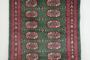 2x3 Peshawar Bokhara Rug | JOHAIR