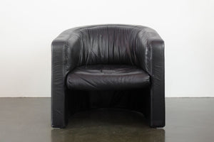 Italian Leather Club Chair