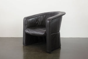 Italian Leather Club Chair