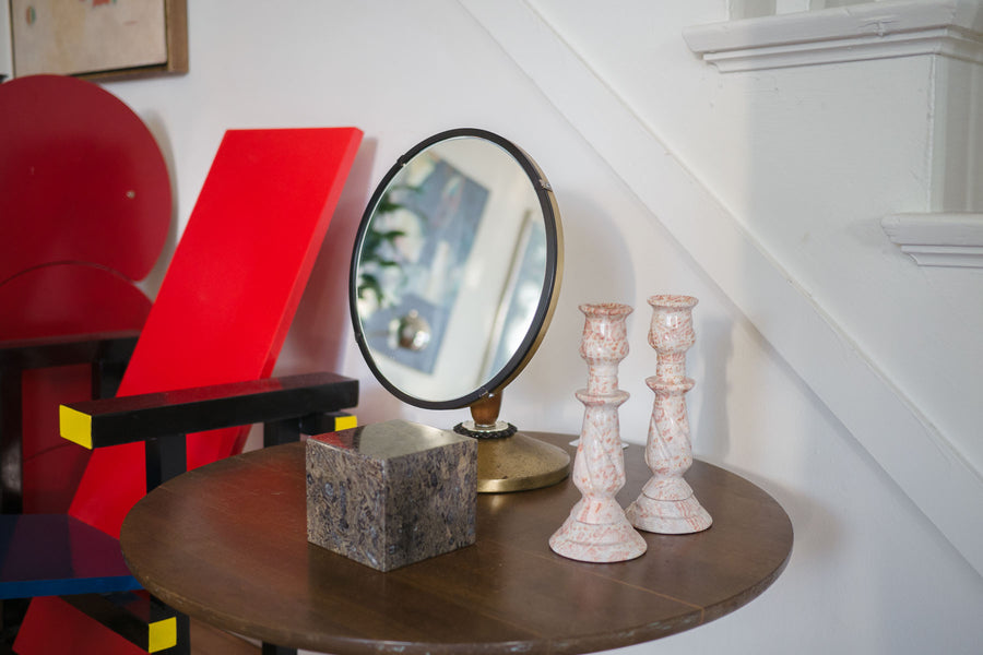 Brass Rotating Mirror
