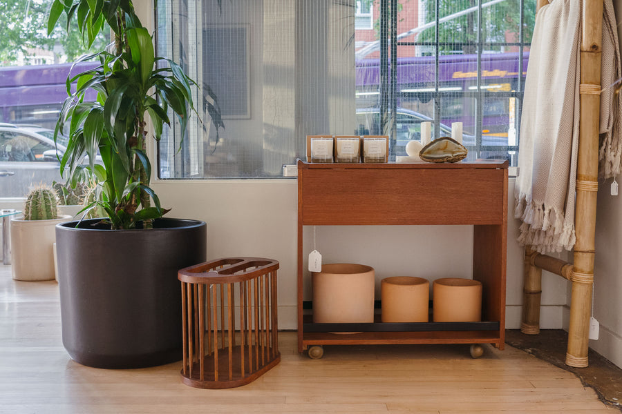 Mid Century Magazine Rack