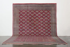 9x12 Peshawar Bokhara Rug | JAABIR