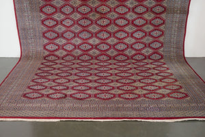 9x12 Peshawar Bokhara Rug | JAABIR