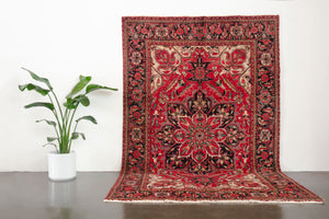 6.5x10.5 Persian Heriz Rug | SOHEIL