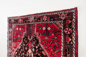 5x9.5 Persian Hamadan Rug | TOORHA