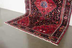 5x9.5 Persian Hamadan Rug | TOORHA