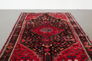 5x9.5 Persian Hamadan Rug | TOORHA