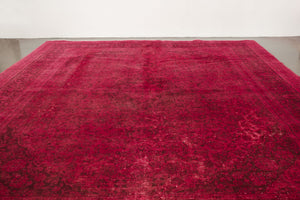 10x12 Persian Overdyed Rug | TOUFAN