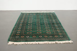4x6.5 Peshawar Bokhara Rug | JAAFAR