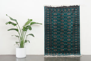 4x6.5 Peshawar Bokhara Rug | JAAH