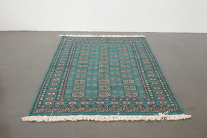 4x6.5 Peshawar Bokhara Rug | JAAH