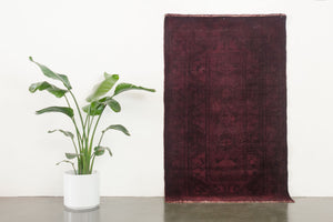 4x6.5 Turkish Overdyed Rug | FAZILET