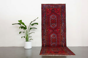 3.5x11 Persian Zanjan Rug | TIRGAR