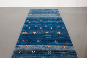 3x9.5 Persian Gabbeh Rug | VAHBOD
