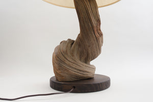 Live Edge Wood Lamp