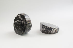 Black Onyx Bookends
