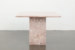 Pink Marble Side Table