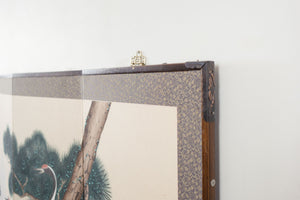 Hand Painted Folding Screen