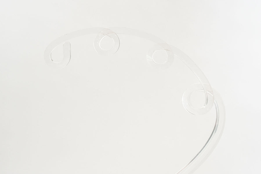 Lucite Jewelry Stand