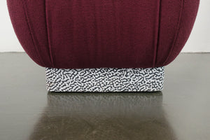Karl Springer Soufflé Poufs