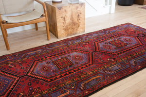 3.5x11 Persian Zanjan Rug | TIRGAR
