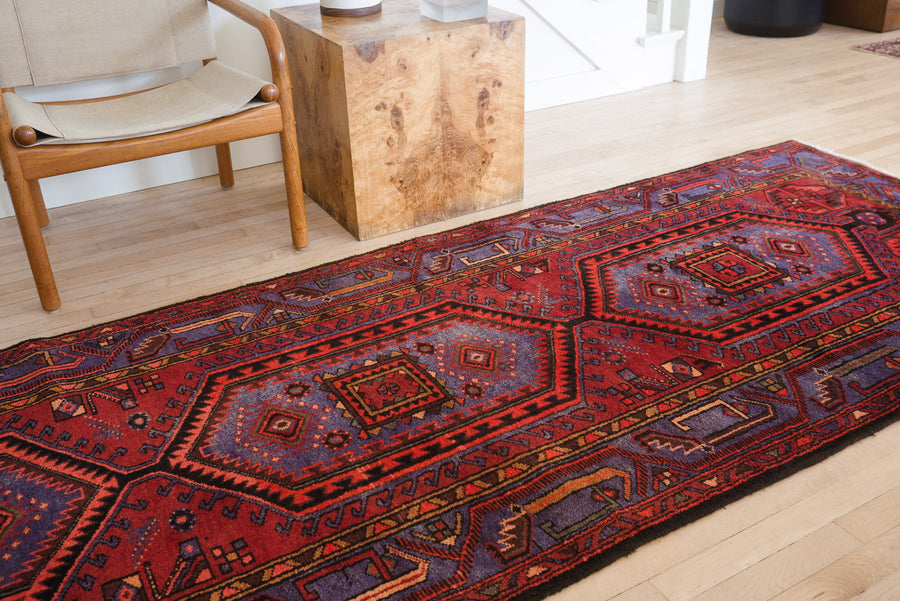 3.5x11 Persian Zanjan Rug | TIRGAR