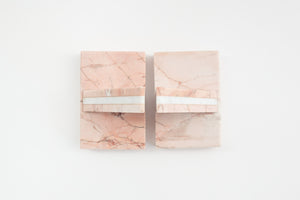 Italian Marble Bookends